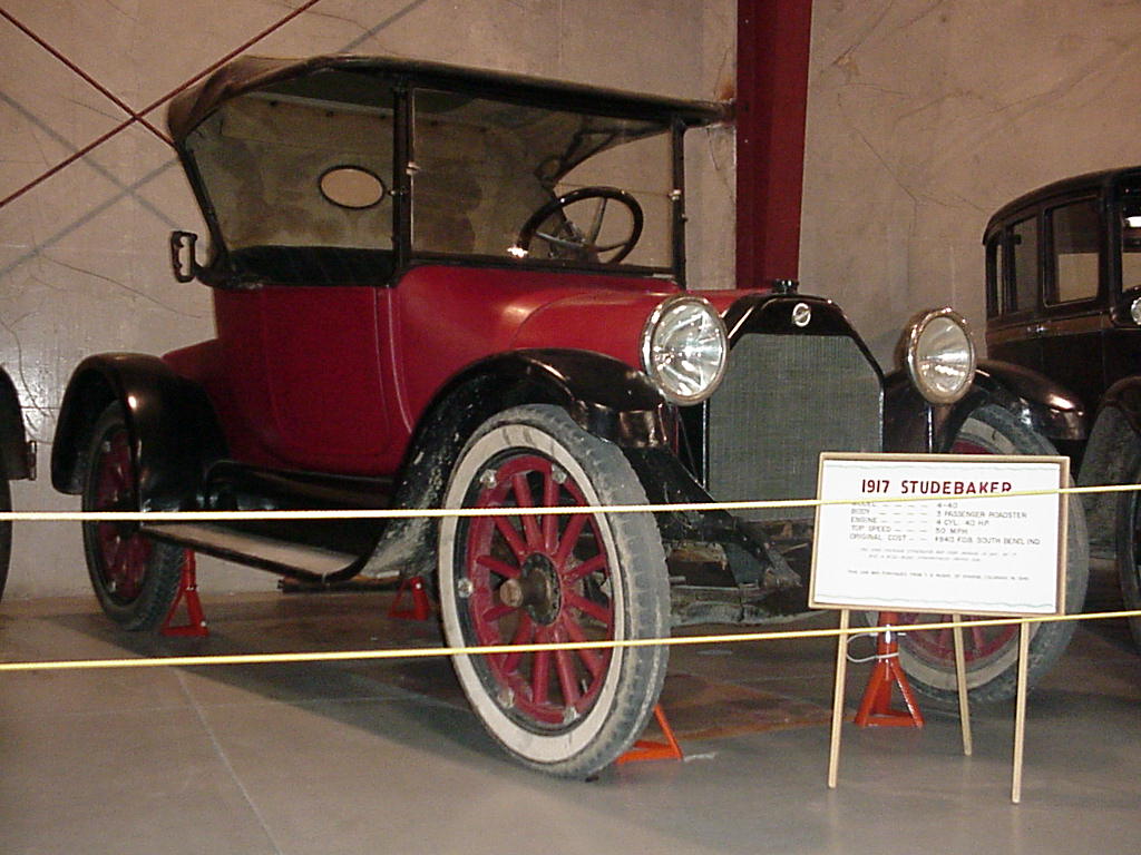 1917 Red Studebaker